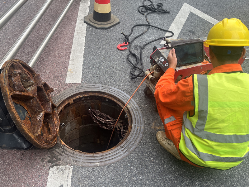 三牌楼市政管道内窥检测