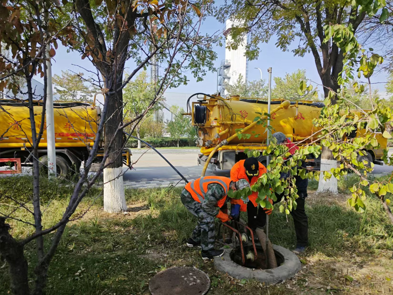 三牌楼厂区管道清洗